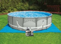 Каркасный бассейн – прочная емкость, установка которой не занимает много времени